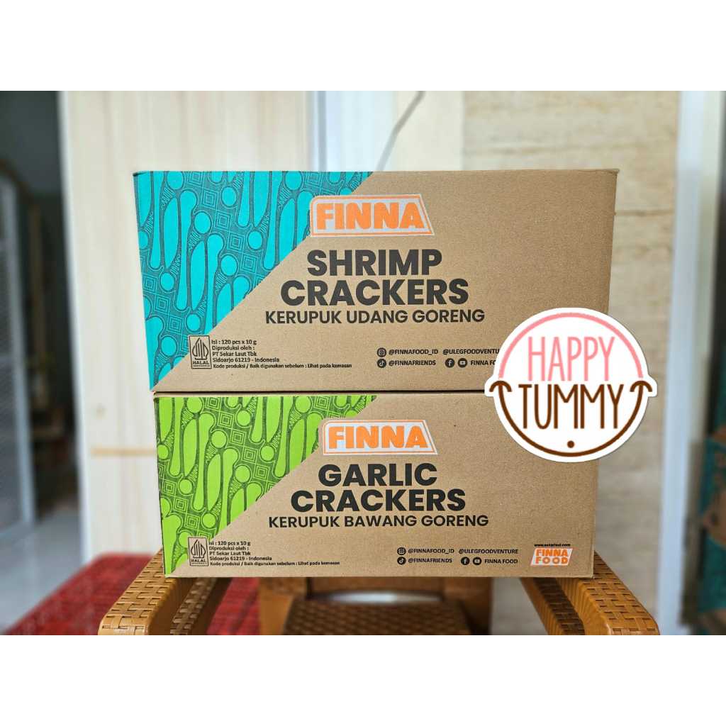 

Kerupuk finna 1dus CARGO order lebih dari 2dus grosir 120pcs