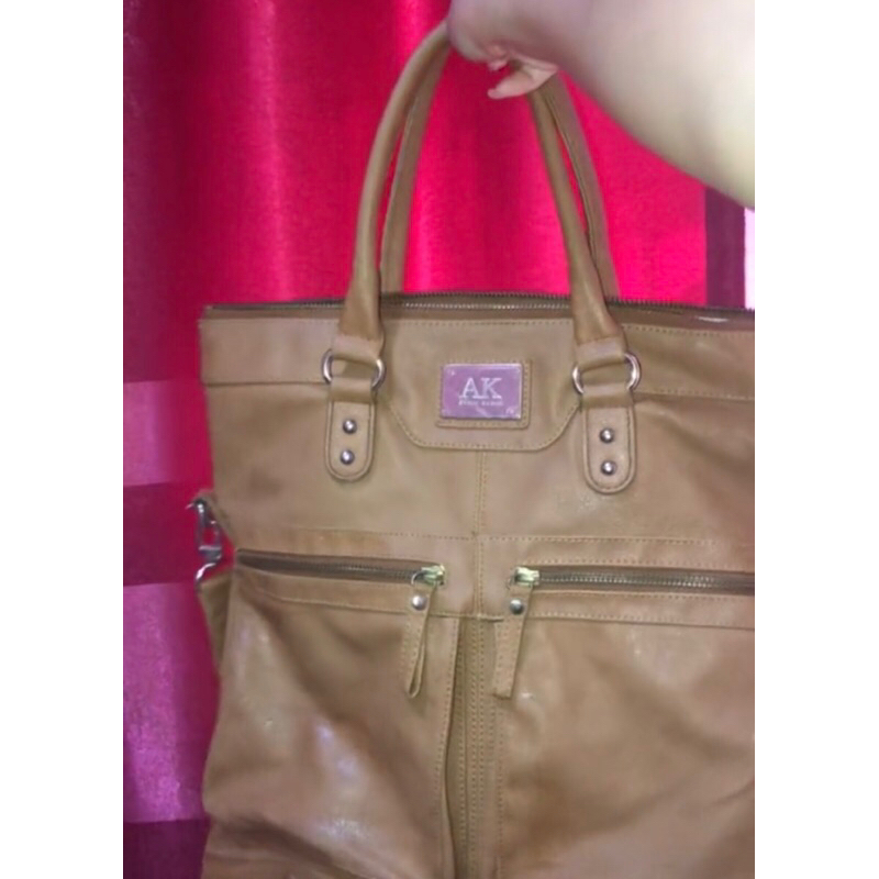 PRELOVED TAS ANNE KLEIN ORIGINAL FULL EMBOS, LENGKAP TALPAN