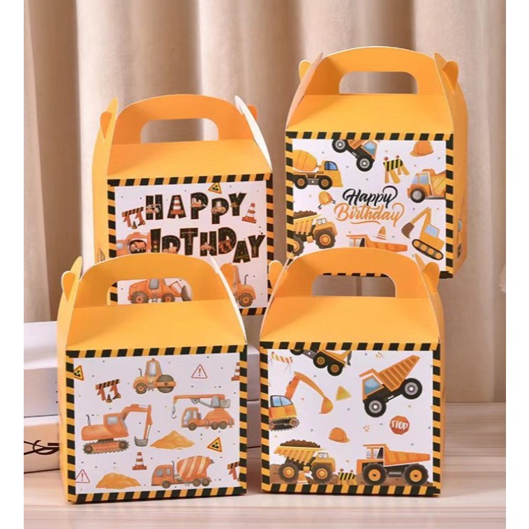 

goodie bag gable box kartun ultah anak lucu realpic ya