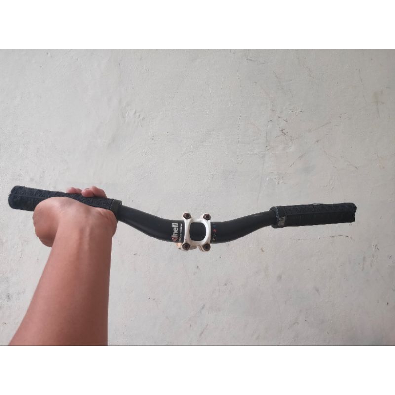 Risebar Cinelli Pepper Fullblack Stem FSA White 90mm