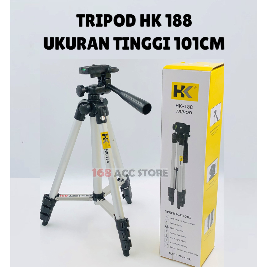 Tripod HK-188 TRIPOD HANDPHONE TRIPOD CAMERA