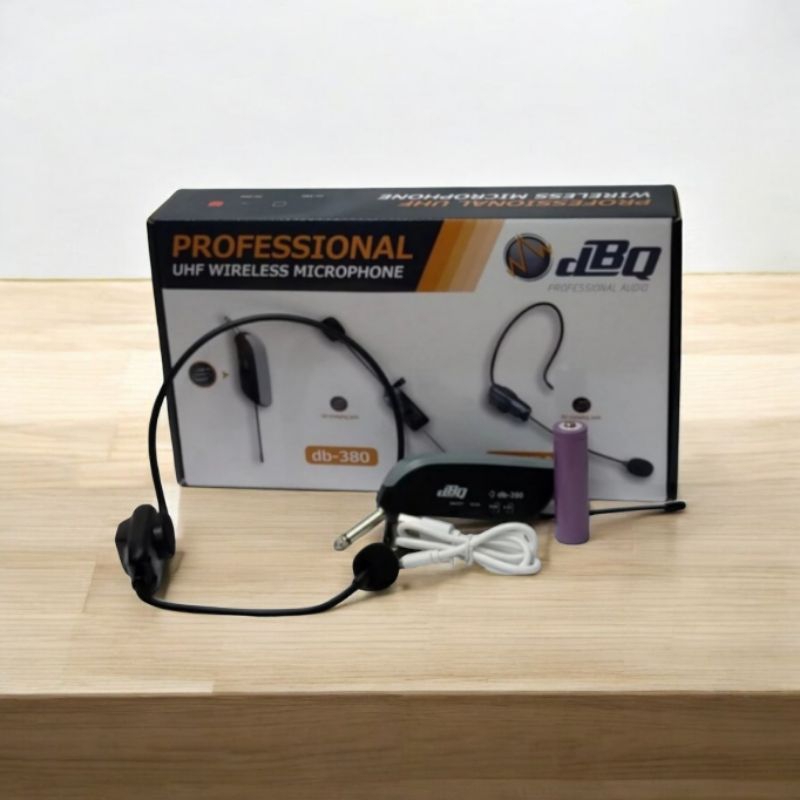 Mic Wireless HEADSET/BANDO DBQ DB 390 Mikropon Original DB390 Mikrofon