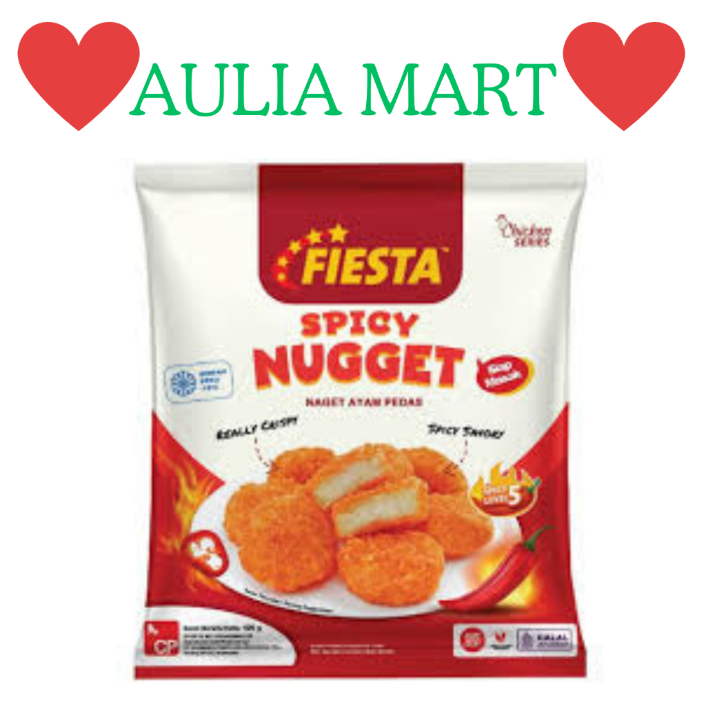 

Fiesta Spicy Nugget - Nugget Ayam Pedas 400 gram