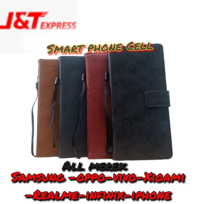 case dompet kulit oppo reno 8t 4g
