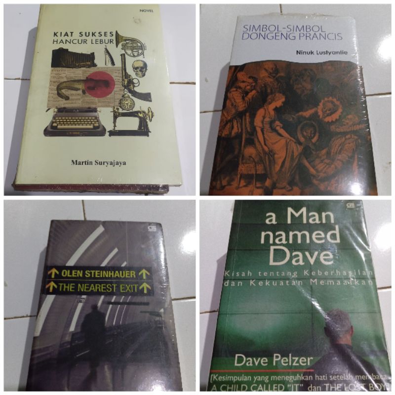 Novel Simbol simbol dongeng Perancis / Olen steinhauer the nearst exit / a Man named Dave - Dave Pel
