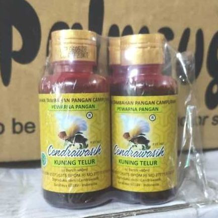 sepuhan pewarna makanan kuning telur 60ml