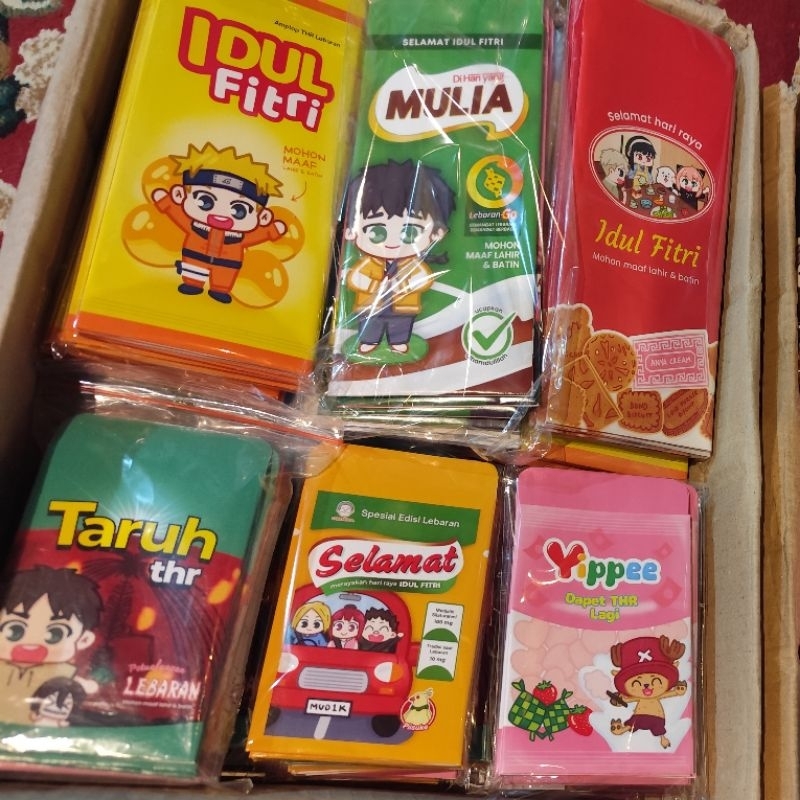 

[BACA DESKRIPSI] Amplop THR Anime by Suikadachi