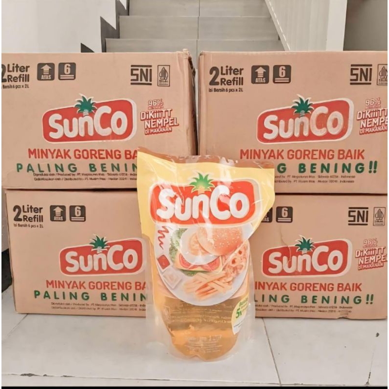 

minyak goreng promo 2 liter minyak goreng sunco