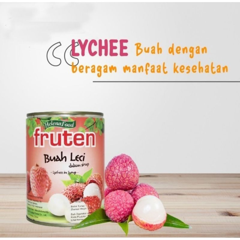 

Fruten lychee in syrup 565 gr