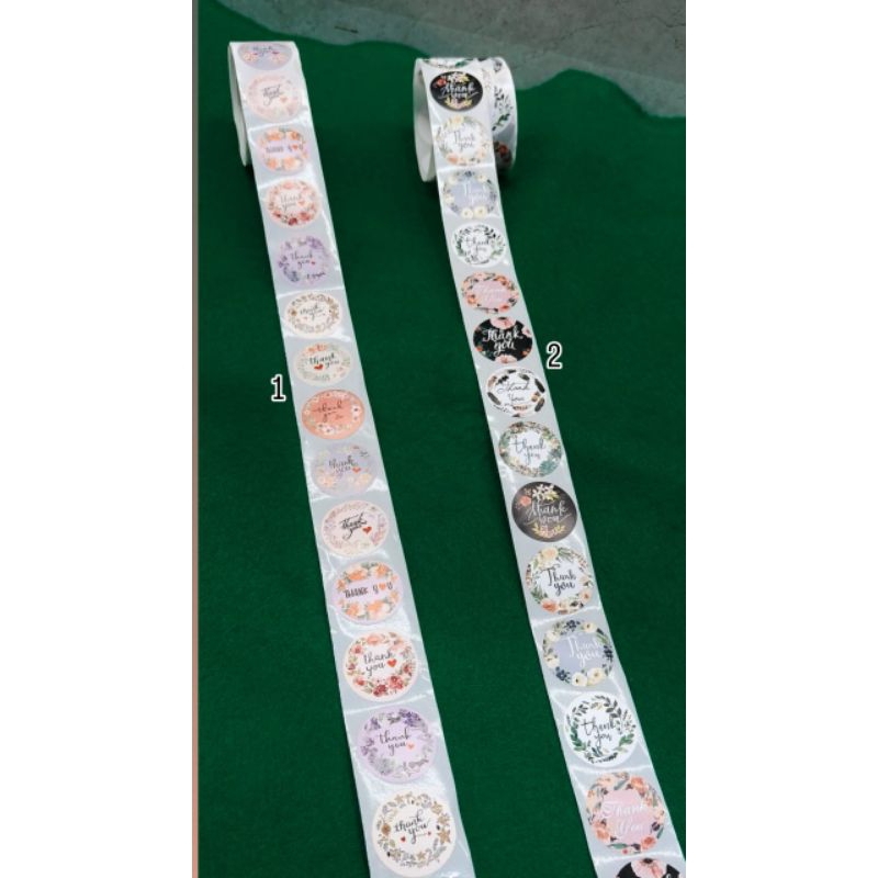 

(100pcs)stikerterimakasih/stikerthankyou