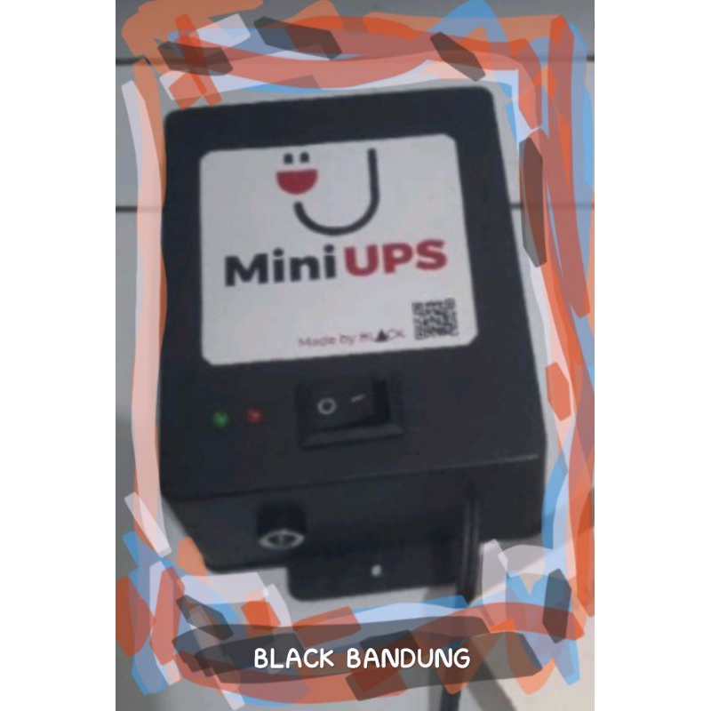 BLACK MINI UPS 12v,9v,5v MURAH UNTUK ROUTER
