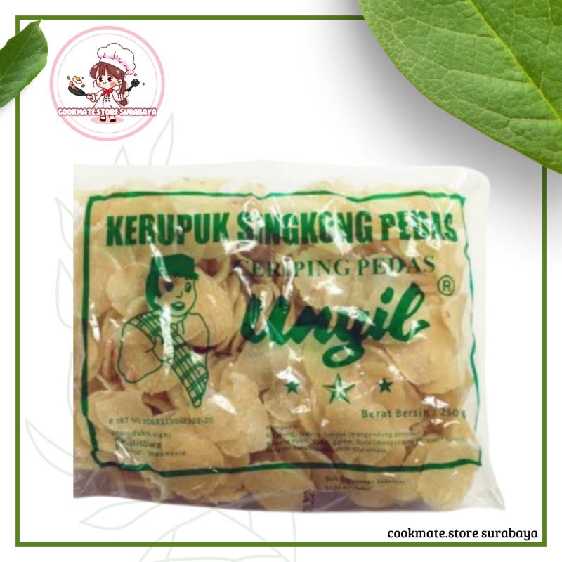 

Kerupuk Unyil 250gr / Kerupuk Unyil Singkong Pedas / Ceriping Pedas Unyil / Ceriping Singkong