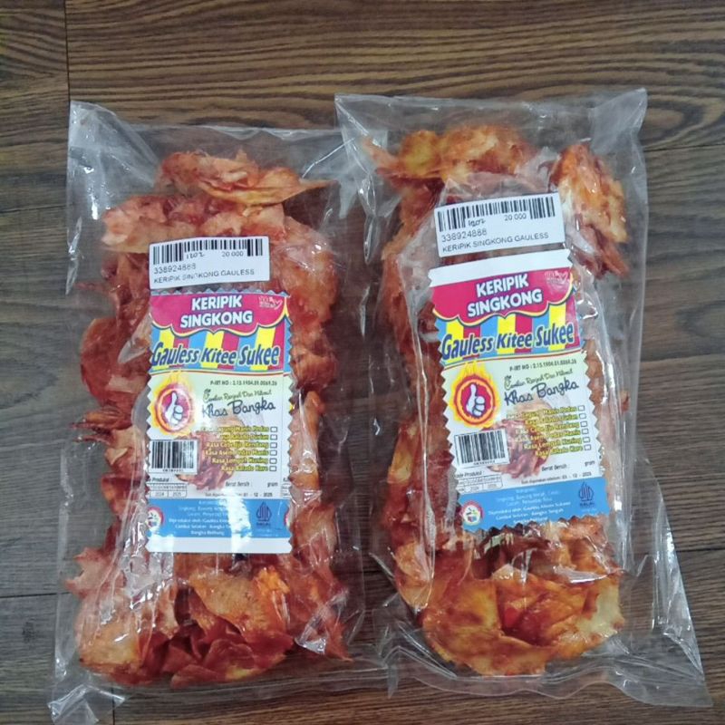 

KERIPIK SINGKONG BALADO GAULESS