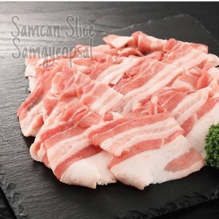 

Samgyeopsal / Samcan Slice Tebal 500 Gr