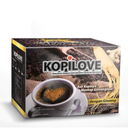 

Kopi Premium Gingseng - KOPI LOVE Kopi Pria Dewasa