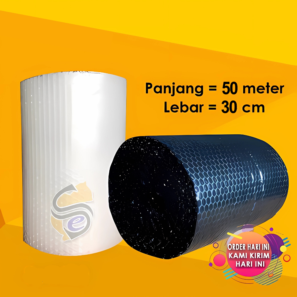 

PROMO MANTAP BUBBLE WRAP UKURAN 30 CMX 50 M