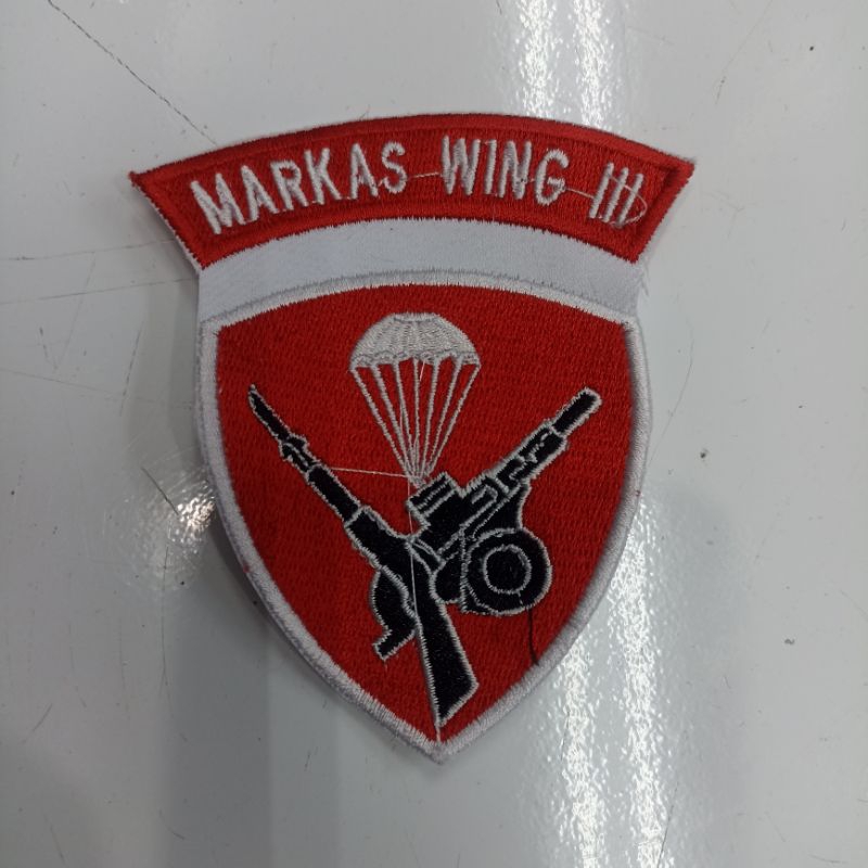 Badge | Bat PDH MARKAS WING III TNI AU
