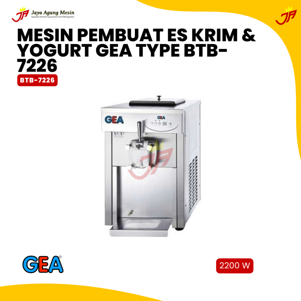 GEA Mesin Pembuat Es Krim & Yogurt Type BTB-7226
