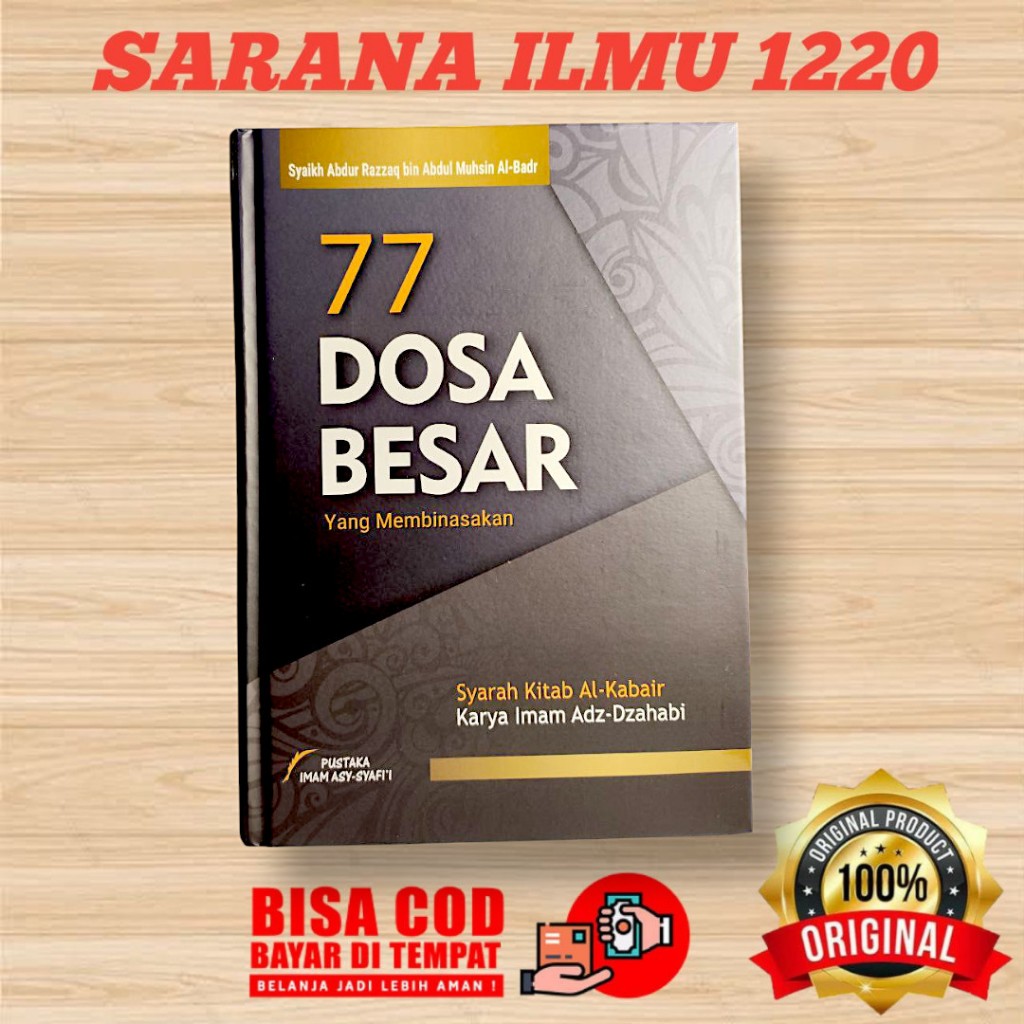 PUSTAKA IMAM SYAFII | 77 DOSA  BESAR YANG MEMBINASAKAN