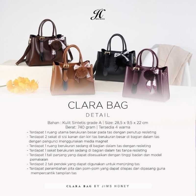 CLARA BAG JIMS HONEY