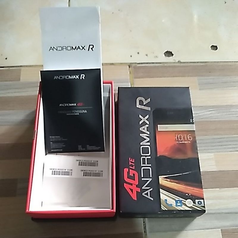 DUS BOX HP ANDROMAX R 4G LTE COPOTAN ORIGINAL.