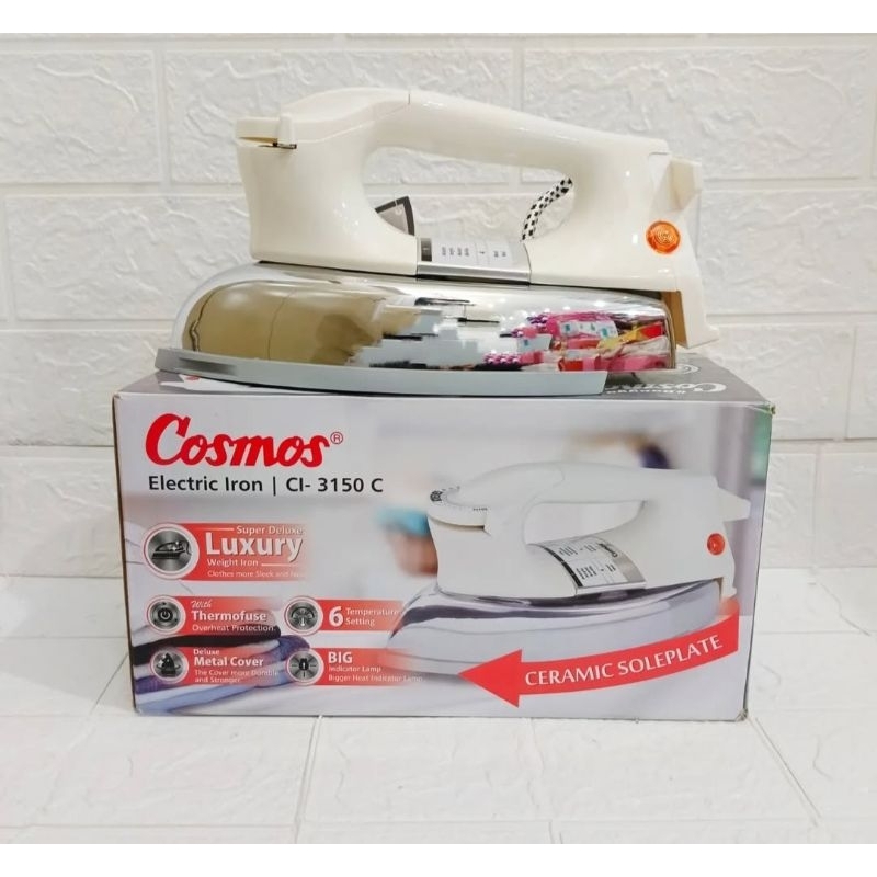 Setrika Listrik Cosmos CI 3150 C / Setrika listrik cosmos super deluxe  BATAM