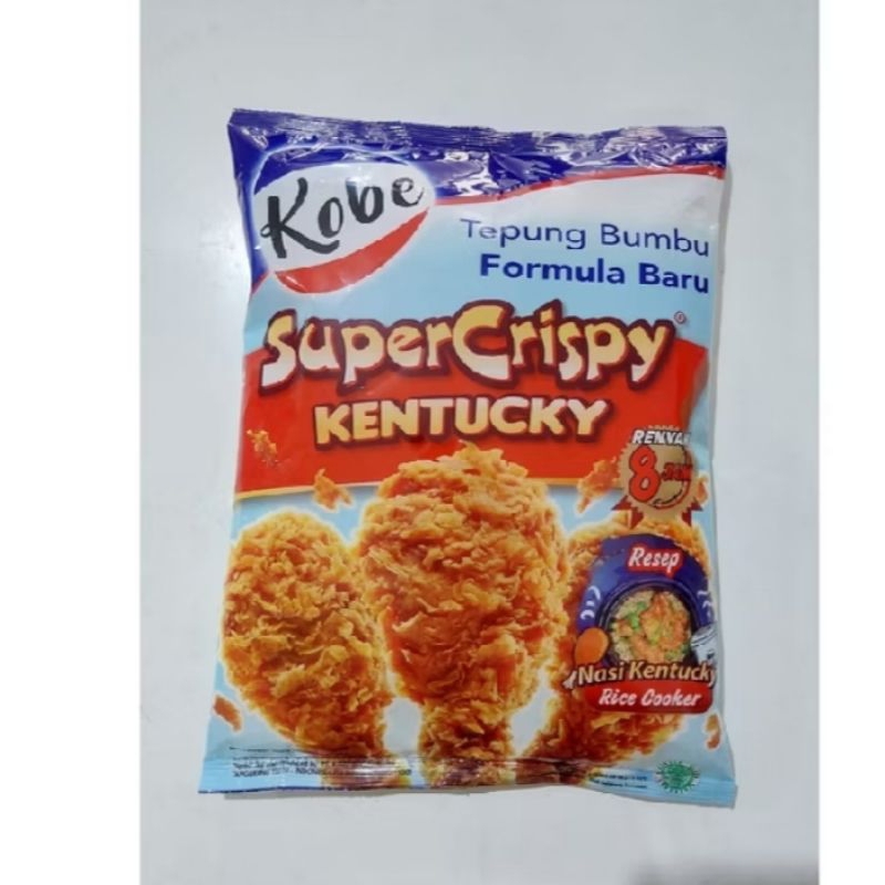 

TEPUNG SUPER CRISPY CHICKEN KENTUCKY KOBE KEMASAN 210GR