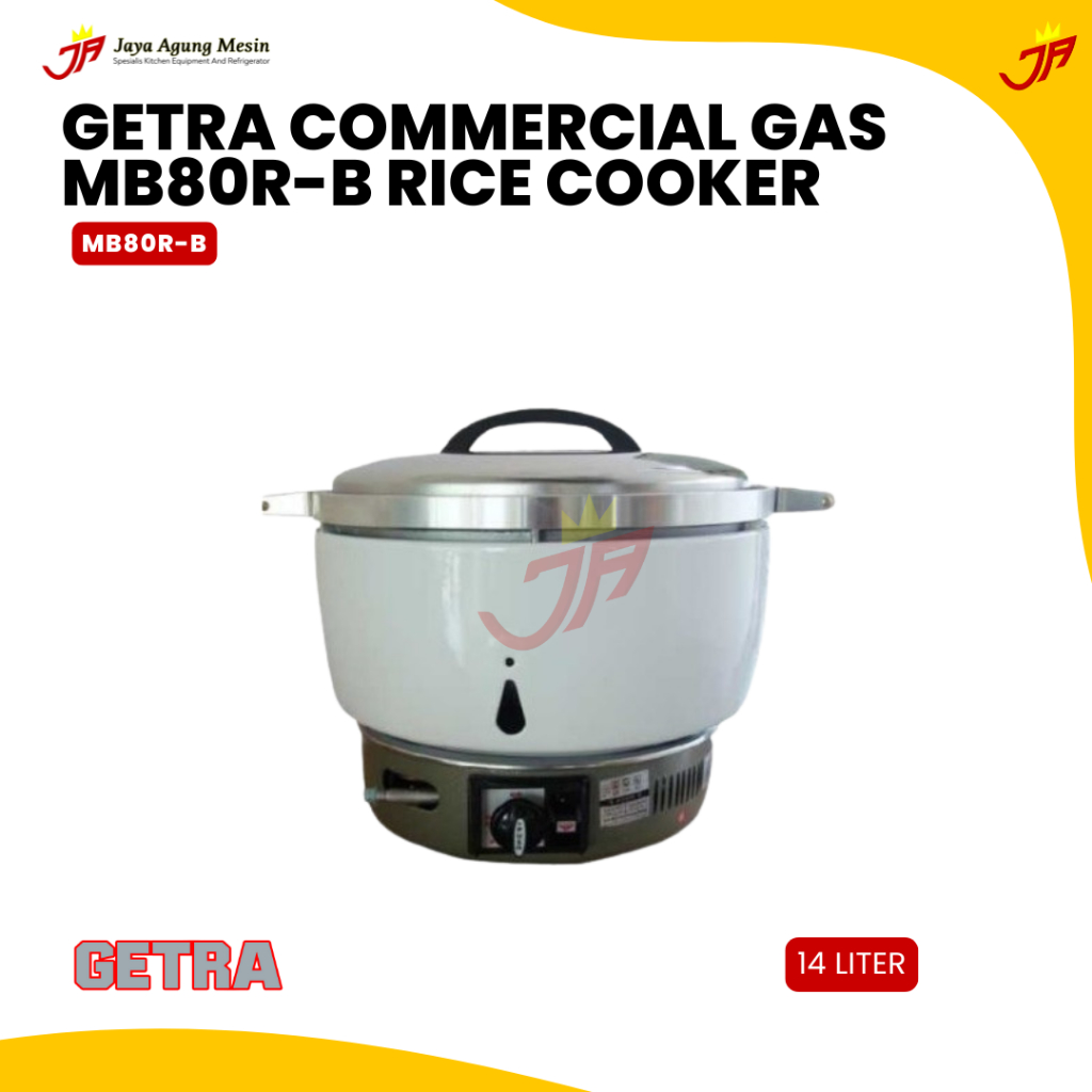 GETRA Rice Cooker Gas Getra MB80R-B/Rice Cooker Gas MB80R B/Gas Rice Cooker
