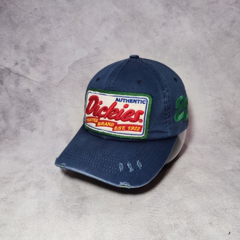 topi baseball dickies ripped caps original second