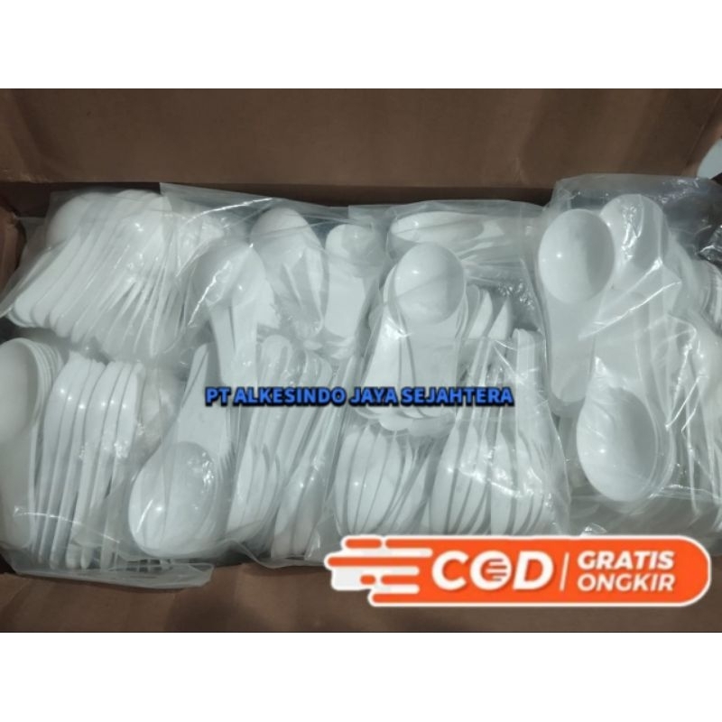 Sendok obat 5ml isi 50 pcs / sendok takar / sendok sirup obat 5 ml