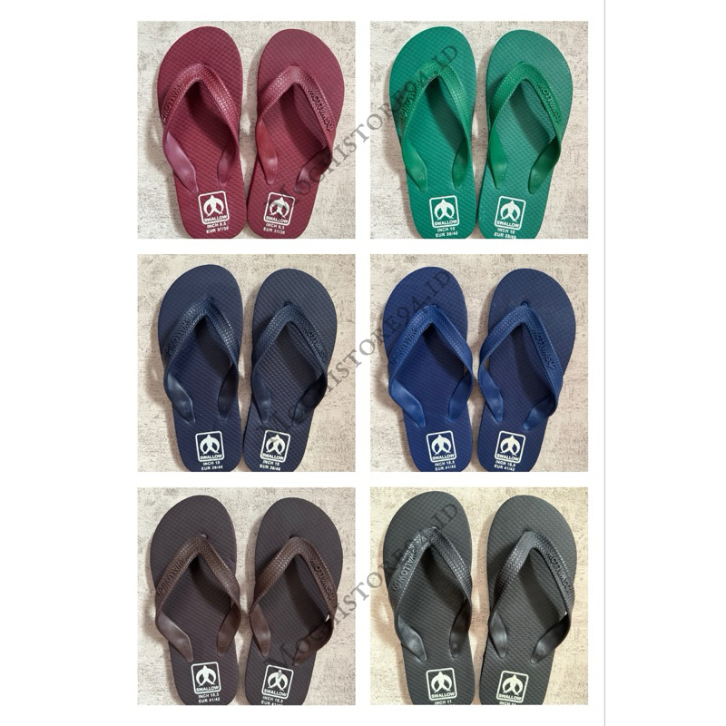 Sandal Jepit Swallow LEGIAN - Sandal Jepit 5 kancing Ukuran dewasa / sandal jepit / sandal swallow o