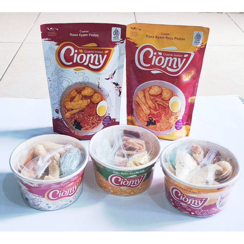 

Ciomy Cuanki Instan Kemasan Cup 75gram All Varian