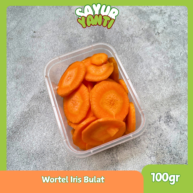 

[KIRIM INSTAN] Wortel iris 100gr - Sayur Yanti