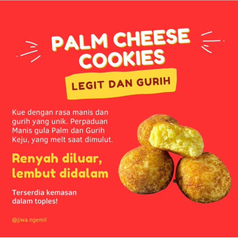 

PALM CHEESSE COOKIES/ KUE PALM