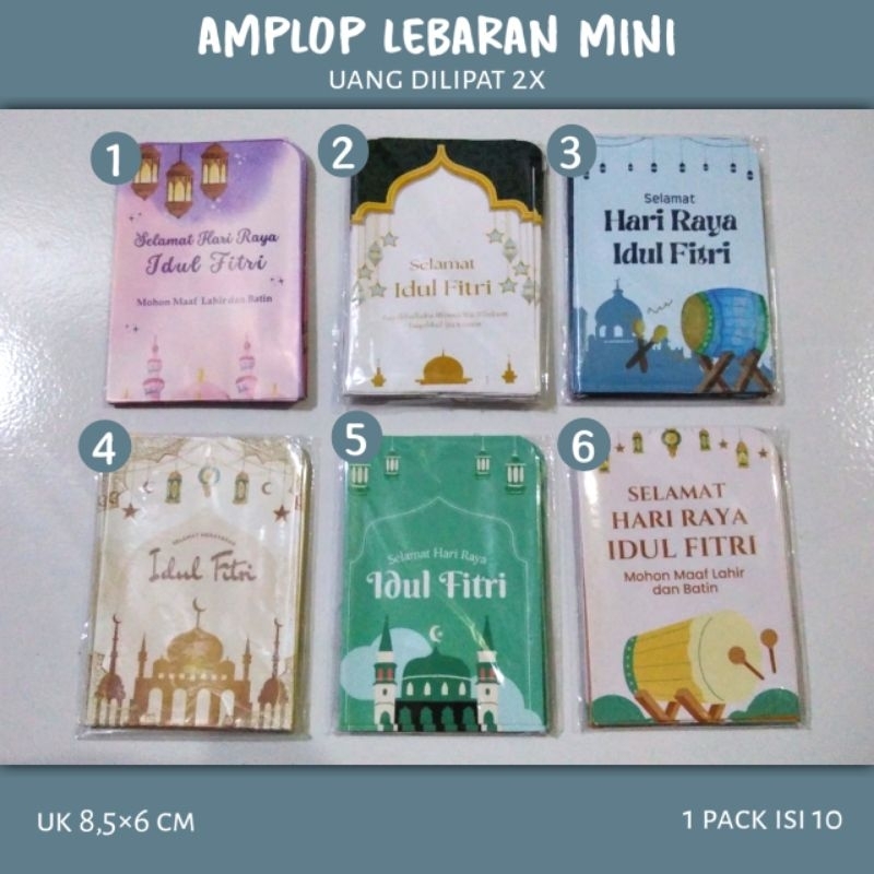 

Amplop Lebaran Mini [Motif Islami]
