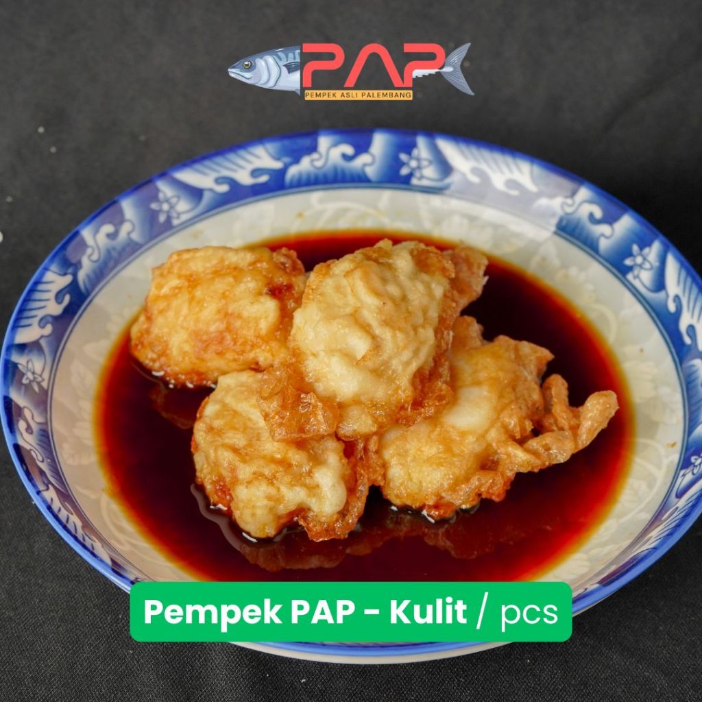 

Pempek Kulit Garing – Pempek PAP (Kenyal di Dalam, Crispy di Luar)