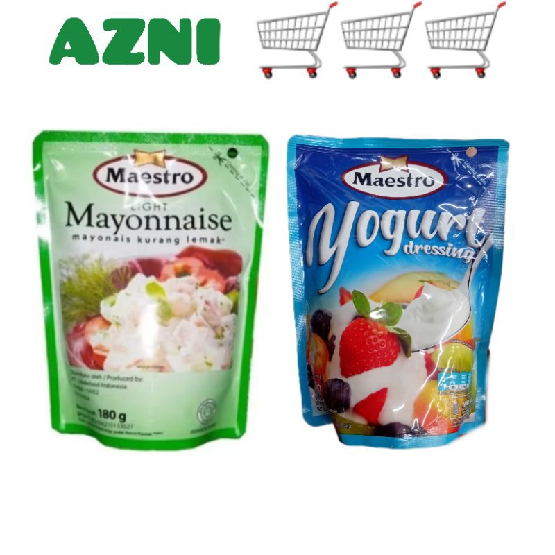 

Maestro 180 gr - Mayonnaise Mayonais / Yogurt Dressing