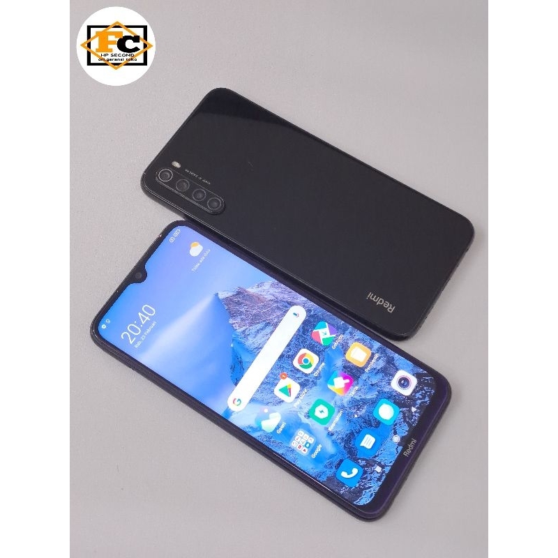 REDMI NOTE 8 RAM  6GB INTERNAL 128GB HP SECOND BERGARANSI TOKO ORIGINAL