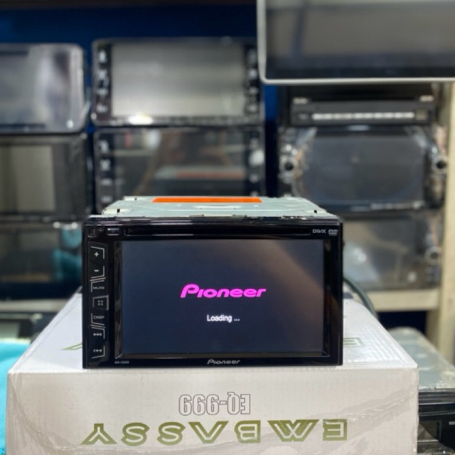 head unit double din pioneer AVH 175 dvd