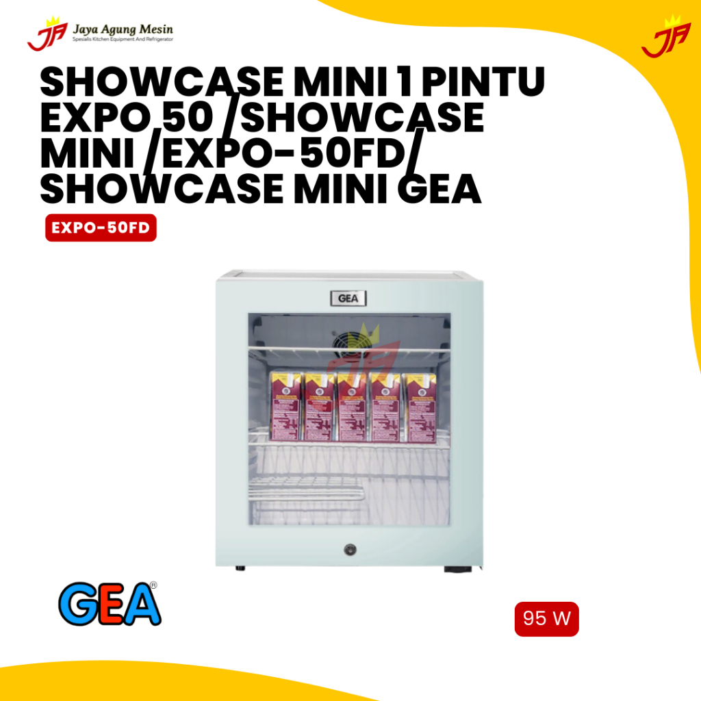 GEA Showcase Mini 1 pintu expo 50 /showcase mini /expo-50FD/ Showcase mini gea