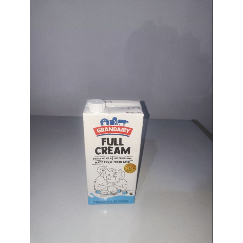 

Grandairy susu uht full cream 1 liter rasa plain