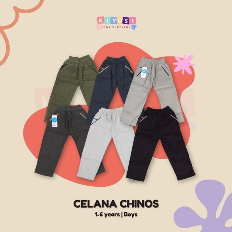 Celana chinos Anak Panjang 1-4tahun