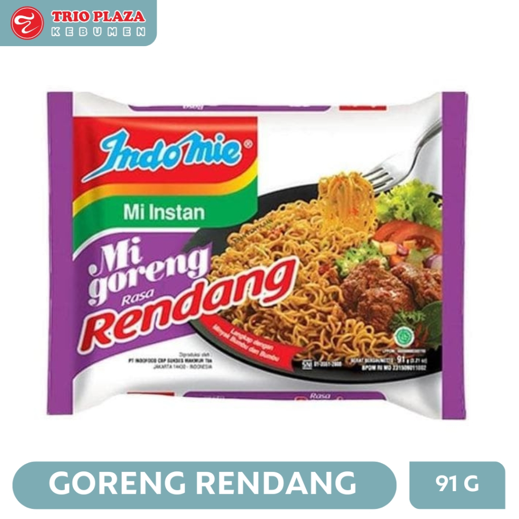 

INDOMIE GORENG RENDANG 91G