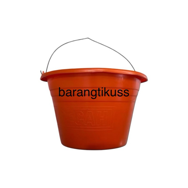 Ember Cor Orange ANTI PECAH 26 cm / Ember Semen Pasir Tebal