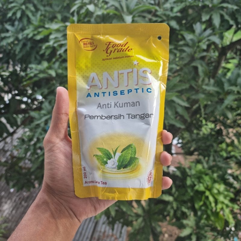REJECT antis refill 200ml aroma jasmin tea - hand sanitizer cair - antis refill - antis spray