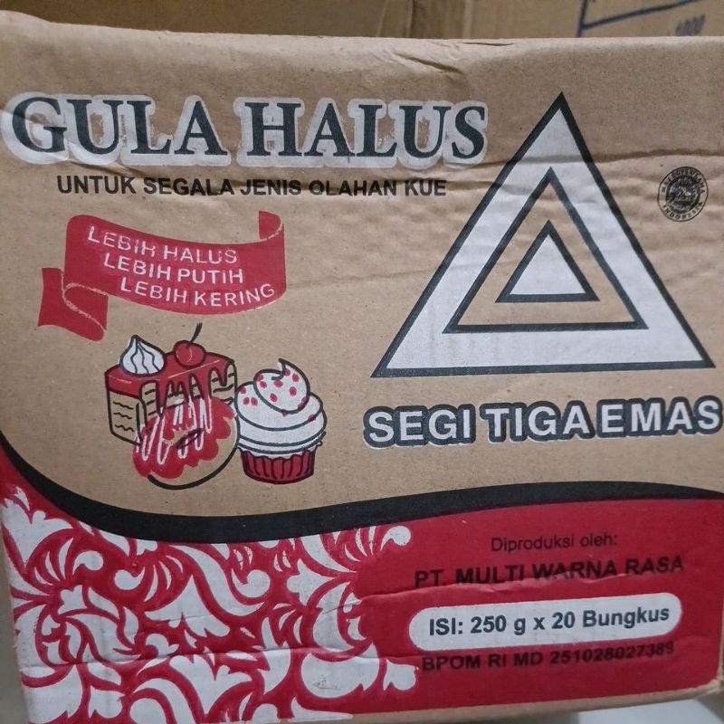 

Gula Halus Segi Tiga Emas 1 Dus