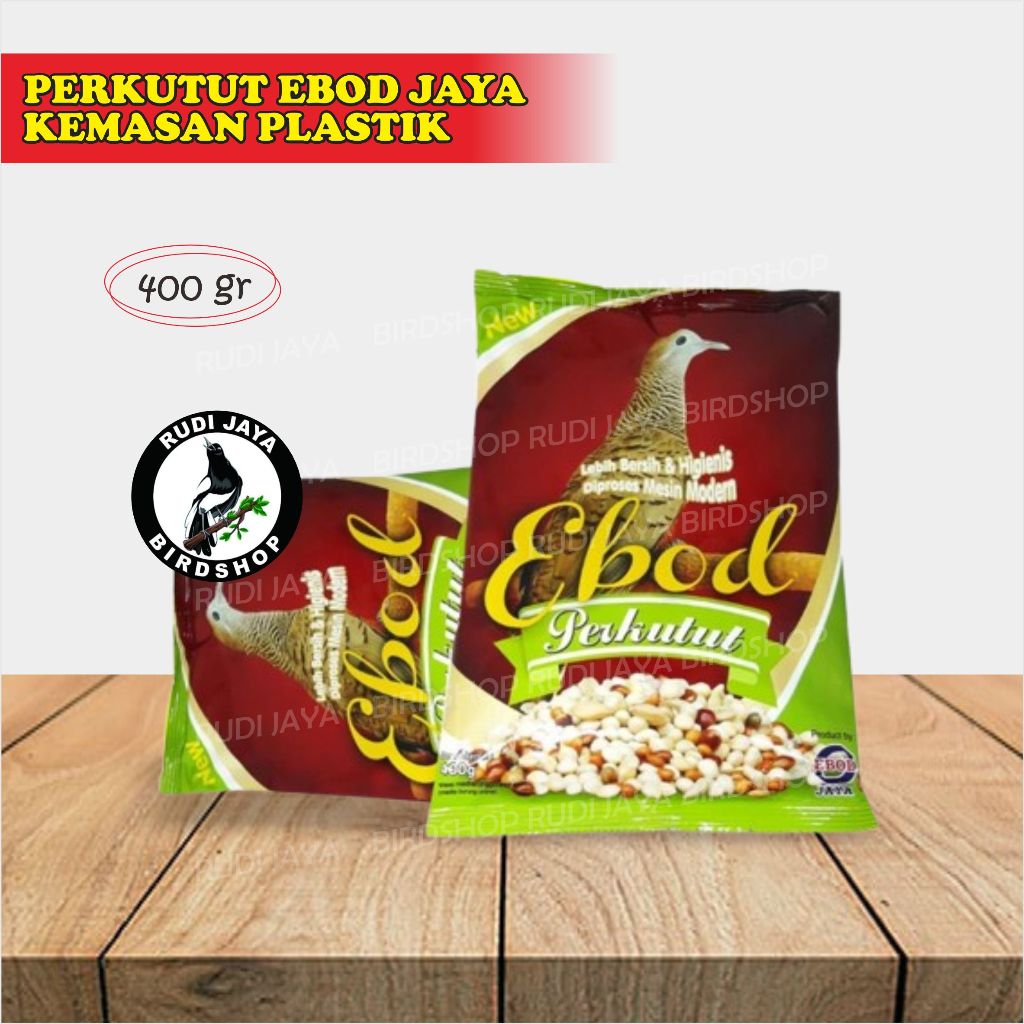 PERKUTUT 1 SACHET EBOD JAYA MILET CAMPUR PAKAN MAKANAN BURUNG PERKUTUT DERKUKU ANGGUNGAN