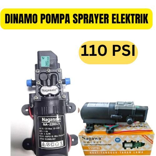 Dinamo Pompa Sprayer Elektrik Yokohama Nagawa | HARGA GROSIR (10) Dinamo | TerBARU Dinamo Pompa Air 