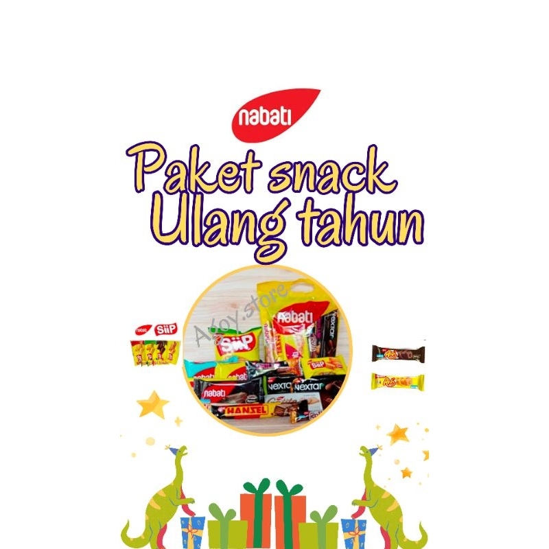 

Nabati Paket Snack Ulang Tahun, paket ulang tahun murah