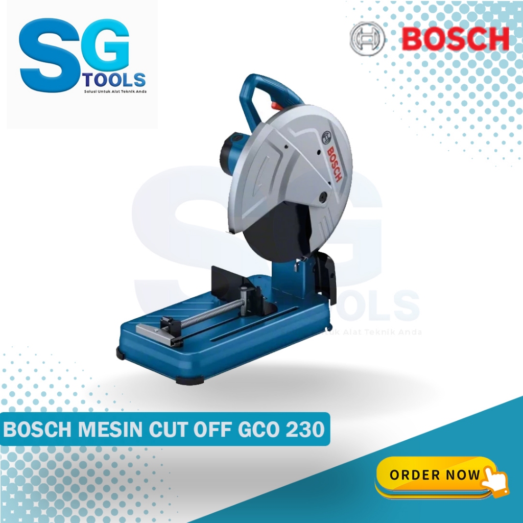 Promo Bosch Cut Off Saw 14" Gerinda Potong Mesin Potong Besi Gco 230 Bosch - Bosch Gco 230 Mesin